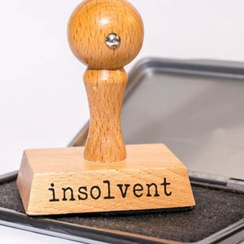 Insolvenz Quadrat Foto iStock Ralf Geithe